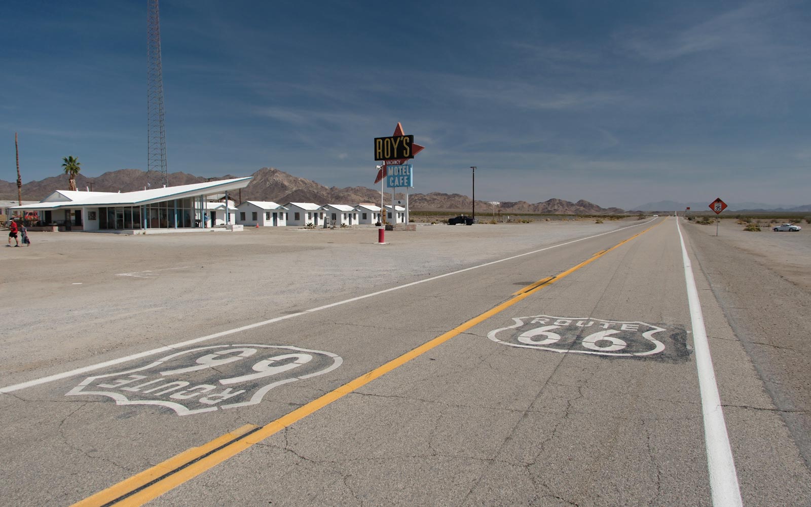 The open road on Route 66