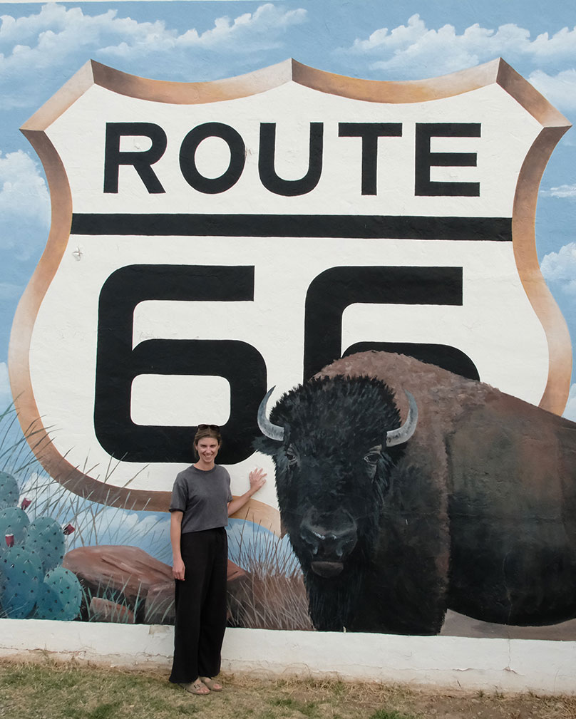 Carole Richard, creator of Route 66 Logbook